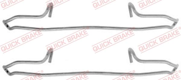 QUICK BRAKE 109-1159 - Zubehörsatz, Scheibenbremsbelag