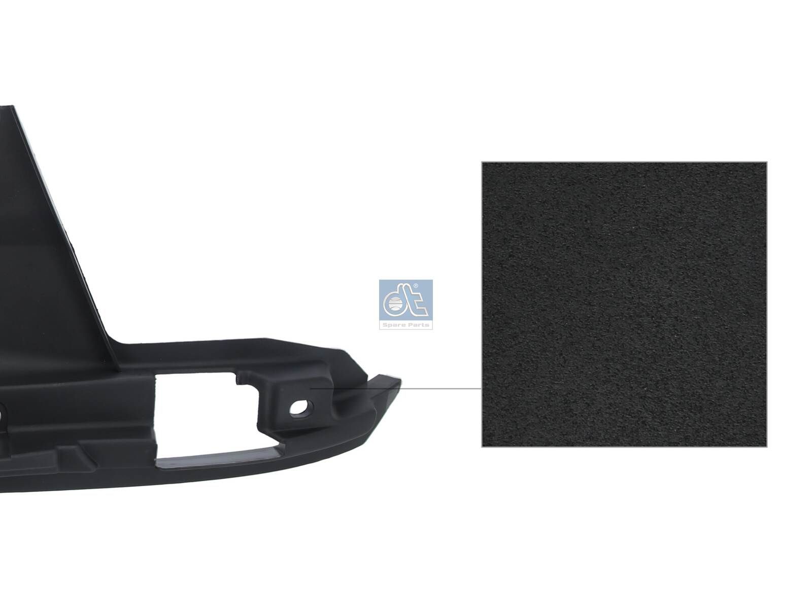 DT Spare Parts 1.22779 - Abdeckung, Frischluftkanal (Innenraumluft)
