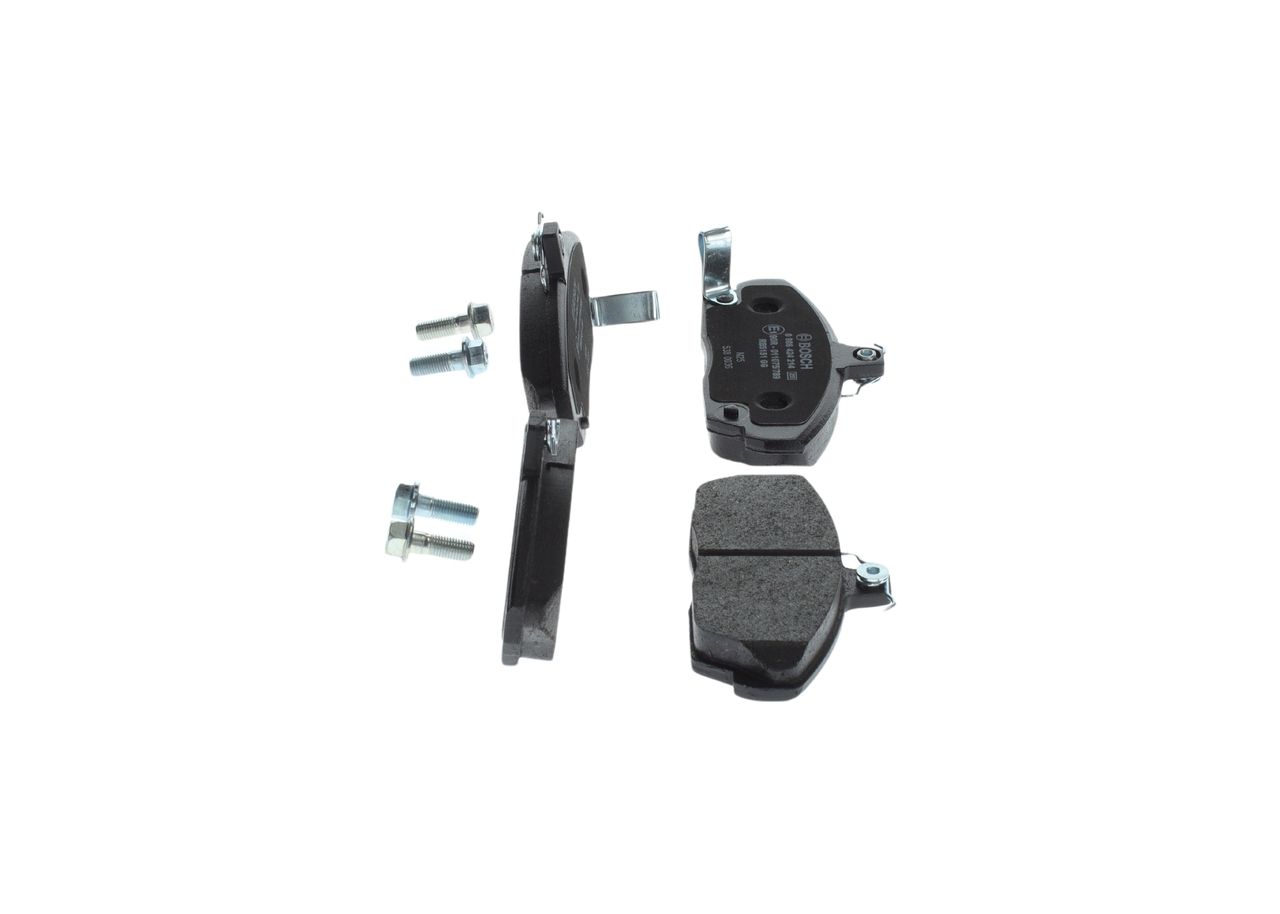 BOSCH 0 986 424 214 - Bremsbelagsatz, Scheibenbremse