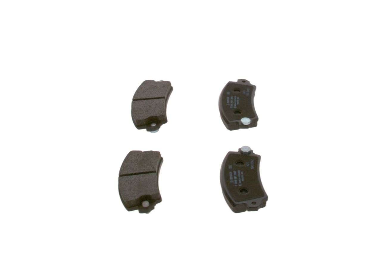 BOSCH 0 986 461 396 - Bremsbelagsatz, Scheibenbremse