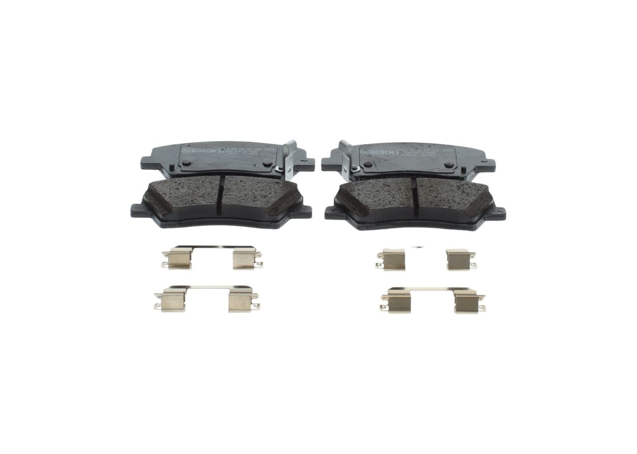 BOSCH 0 986 460 189 - Bremsbelagsatz, Scheibenbremse