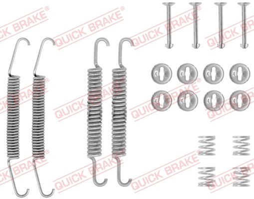 QUICK BRAKE 105-0548 - Zubehörsatz, Bremsbacken