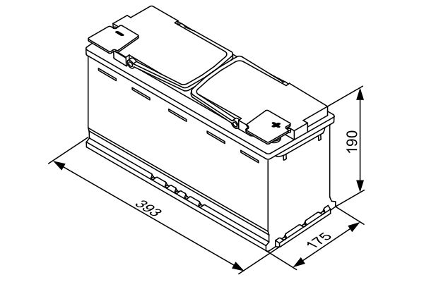 BOSCH 0 092 S60 150 - Starterbatterie