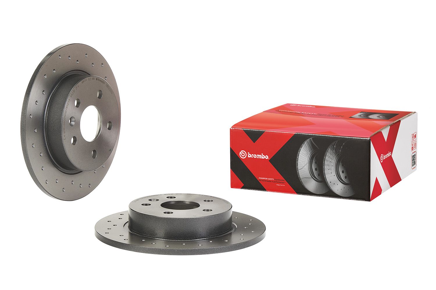 BREMBO 08.D225.1X - Bremsscheibe