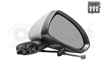 VAN WEZEL 3750806 - Außenspiegel