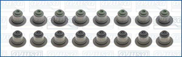 AJUSA 57043100 - Dichtungssatz, Ventilschaft
