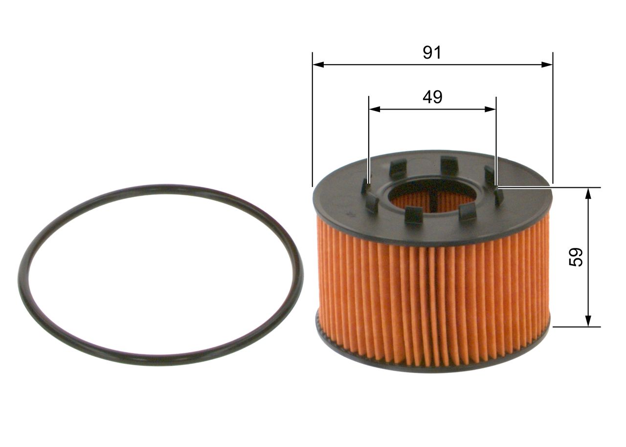 BOSCH 1 457 429 239 - Ölfilter