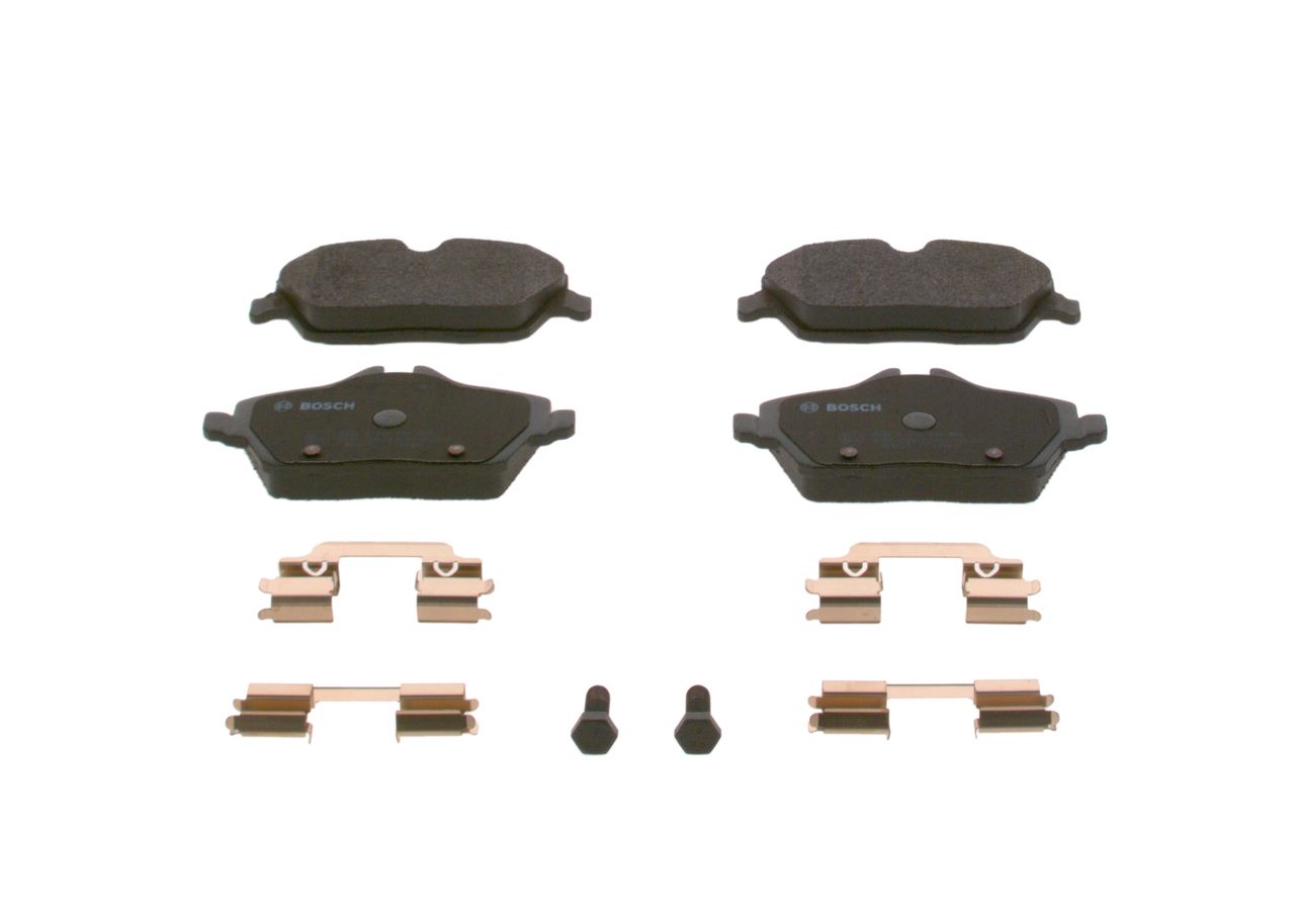 BOSCH 0 986 494 588 - Bremsbelagsatz, Scheibenbremse