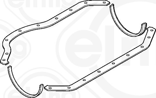 ELRING 088.863 - Dichtungssatz, Ölwanne