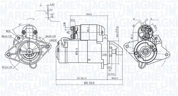 MAGNETI MARELLI 063721415010 - Starter