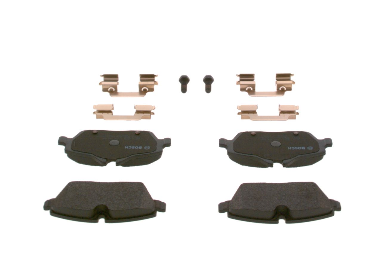 BOSCH 0 986 494 588 - Bremsbelagsatz, Scheibenbremse