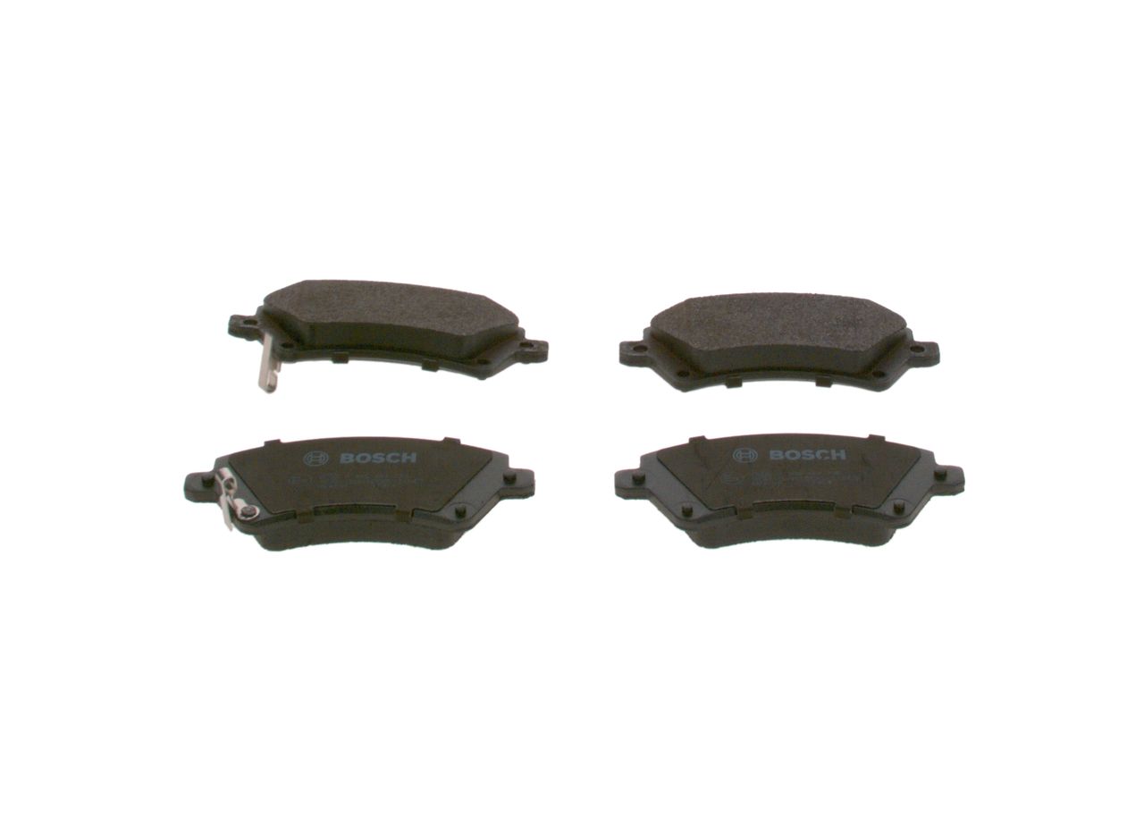 BOSCH 0 986 424 735 - Bremsbelagsatz, Scheibenbremse