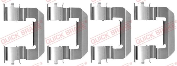 QUICK BRAKE 109-0014 - Zubehörsatz, Scheibenbremsbelag