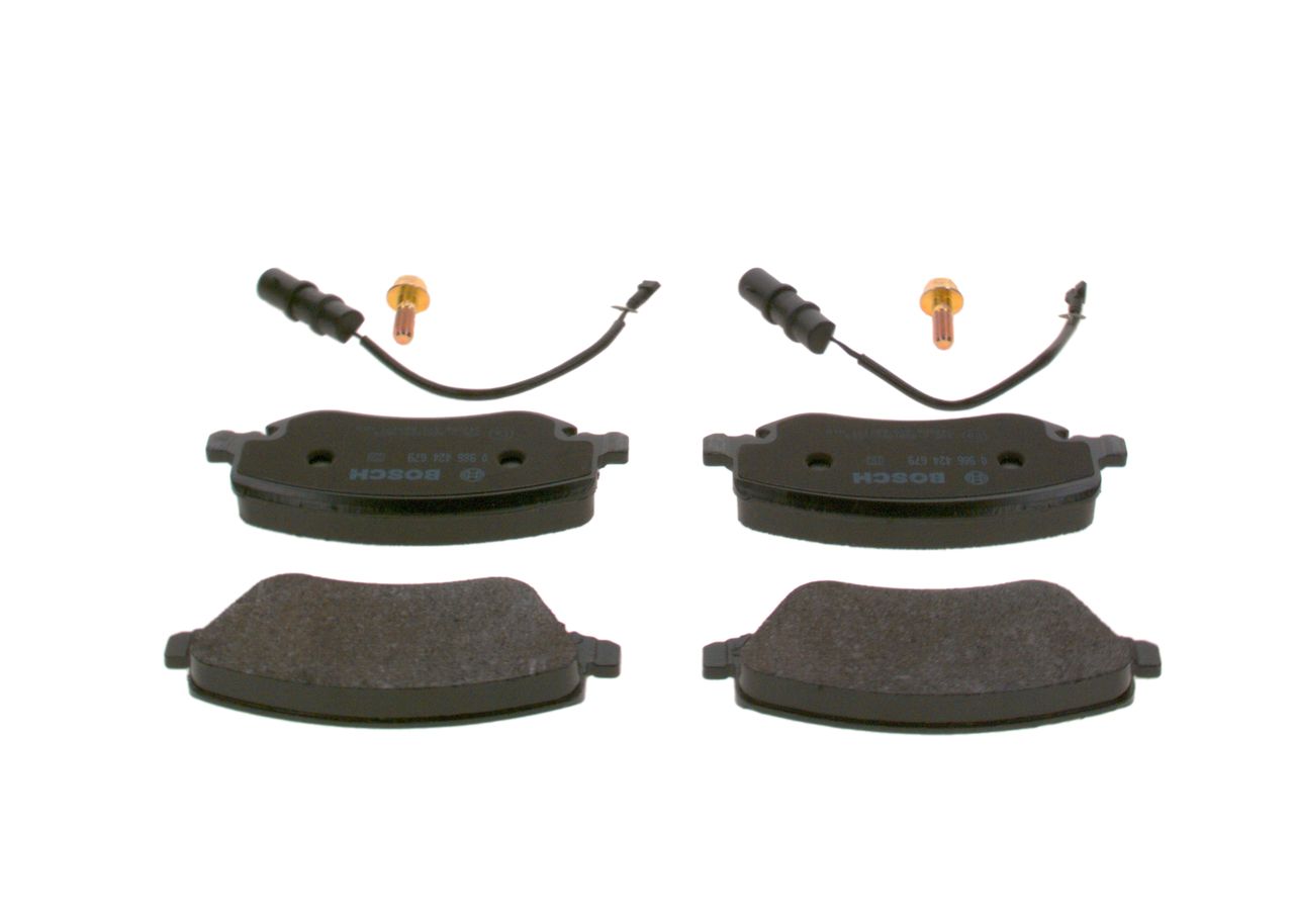 BOSCH 0 986 424 679 - Bremsbelagsatz, Scheibenbremse