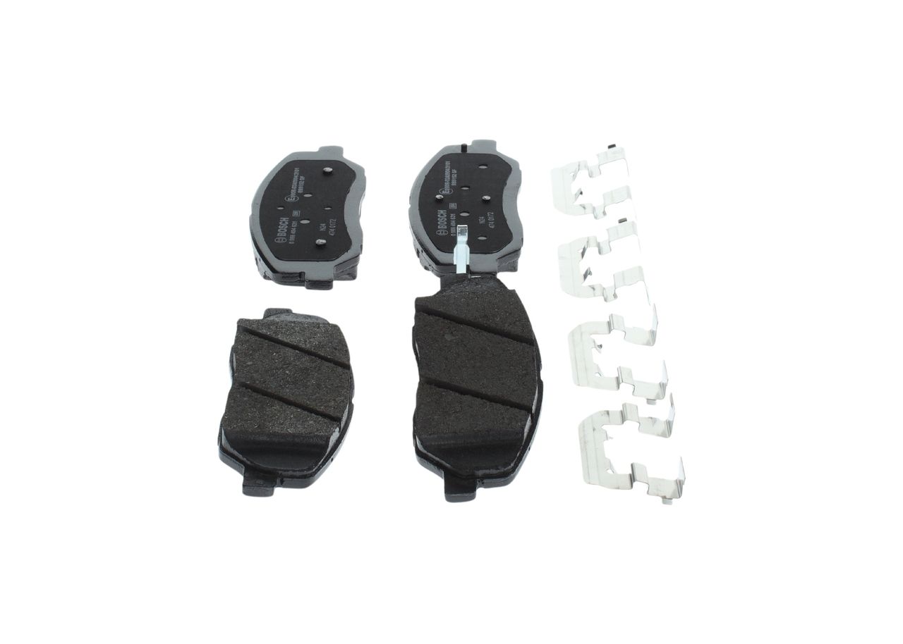 BOSCH 0 986 494 631 - Bremsbelagsatz, Scheibenbremse