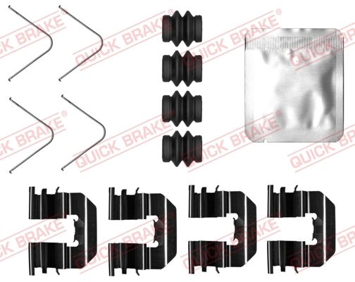 QUICK BRAKE 109-0073 - Zubehörsatz, Scheibenbremsbelag