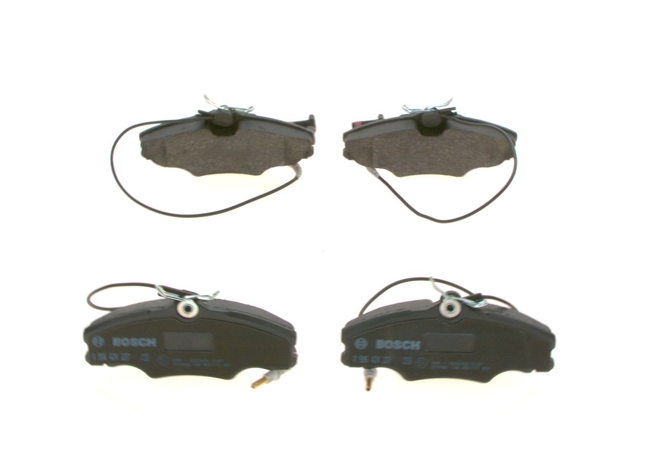 BOSCH 0 986 424 227 - Bremsbelagsatz, Scheibenbremse