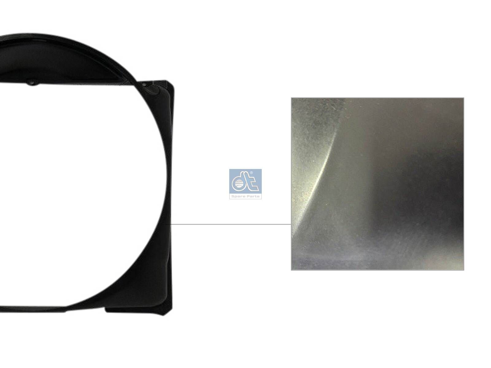 DT Spare Parts 1.11428 - Lüfterhaube