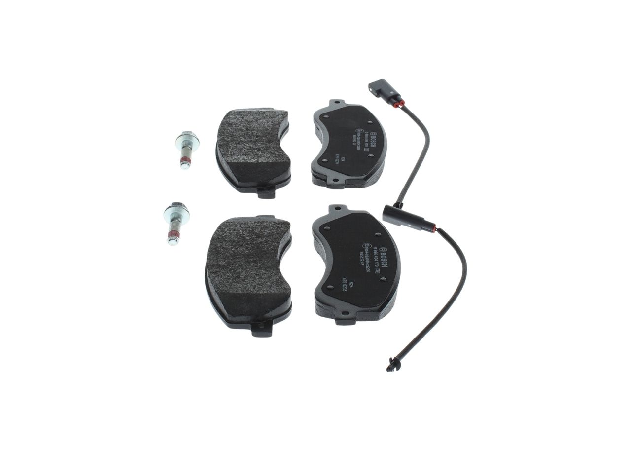 BOSCH 0 986 494 170 - Bremsbelagsatz, Scheibenbremse