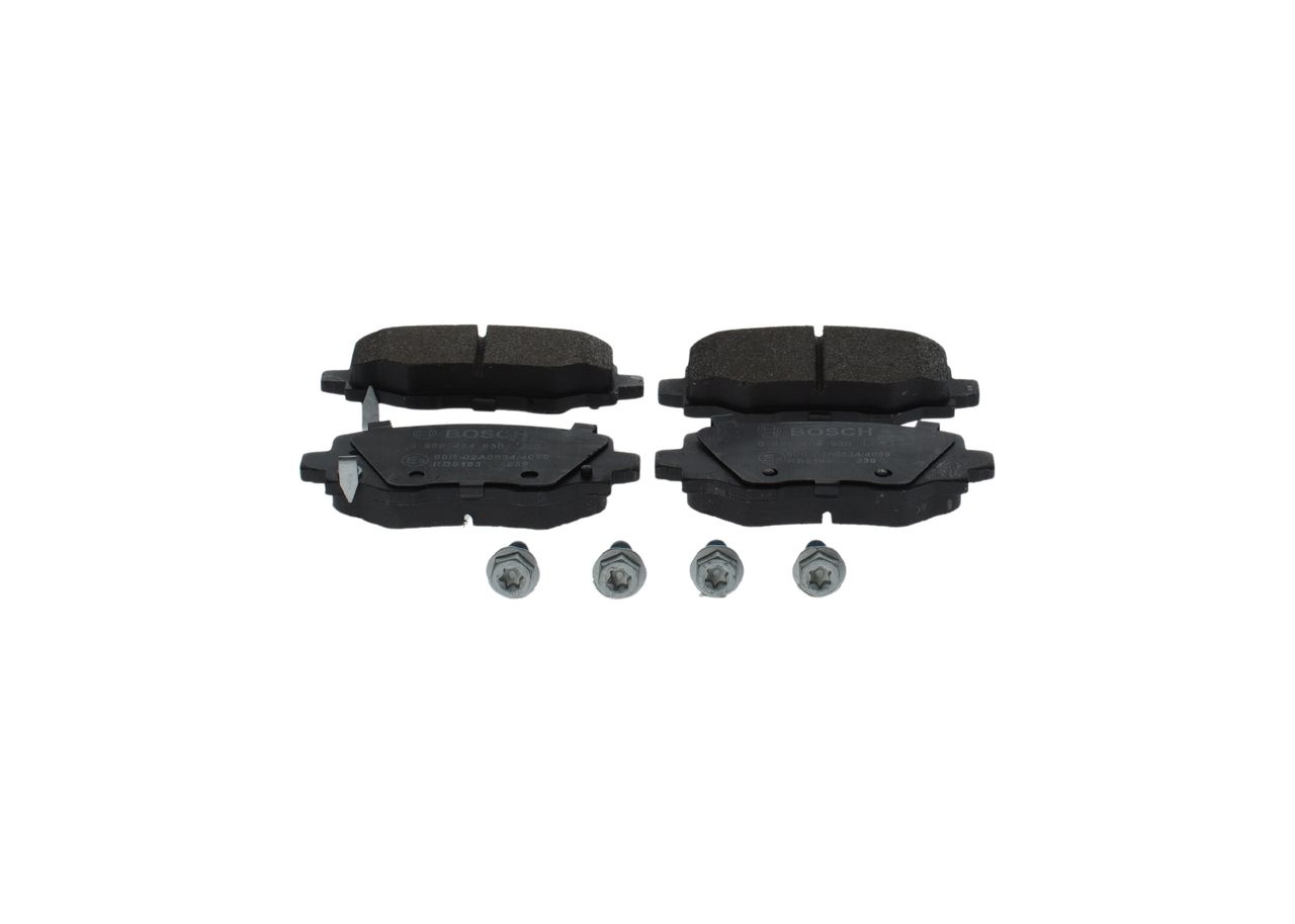 BOSCH 0 986 494 930 - Bremsbelagsatz, Scheibenbremse