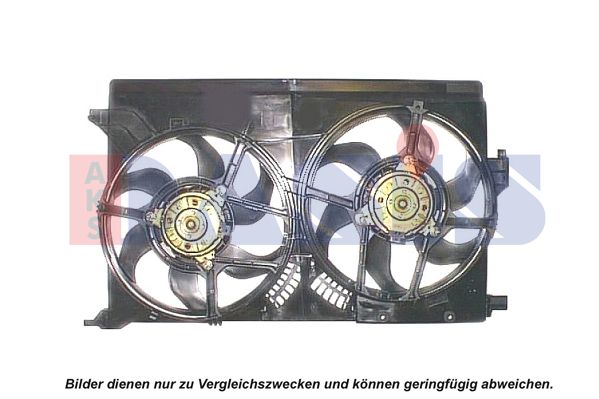 AKS DASIS 088152N - Lüfter, Motorkühlung