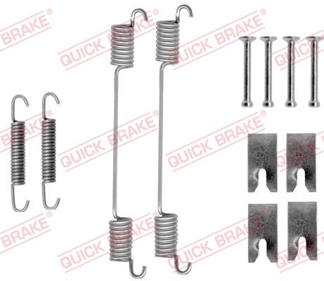 QUICK BRAKE 105-0836 - Zubehörsatz, Bremsbacken
