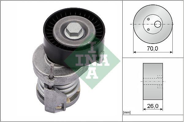 Schaeffler INA 534 0123 20 - Riemenspanner, Keilrippenriemen