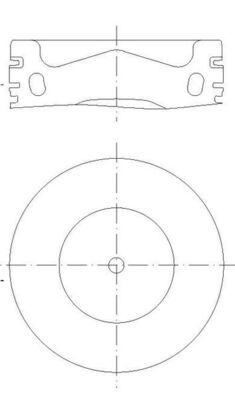 MAHLE 001 PI 00192 000 - Kolben