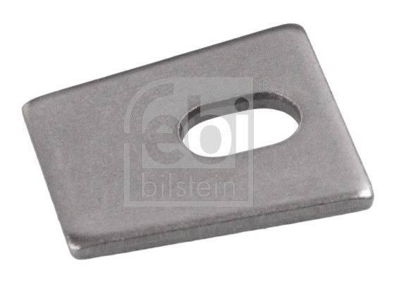 FEBI BILSTEIN 06955 - Halteblech, Bremsbackenbolzen