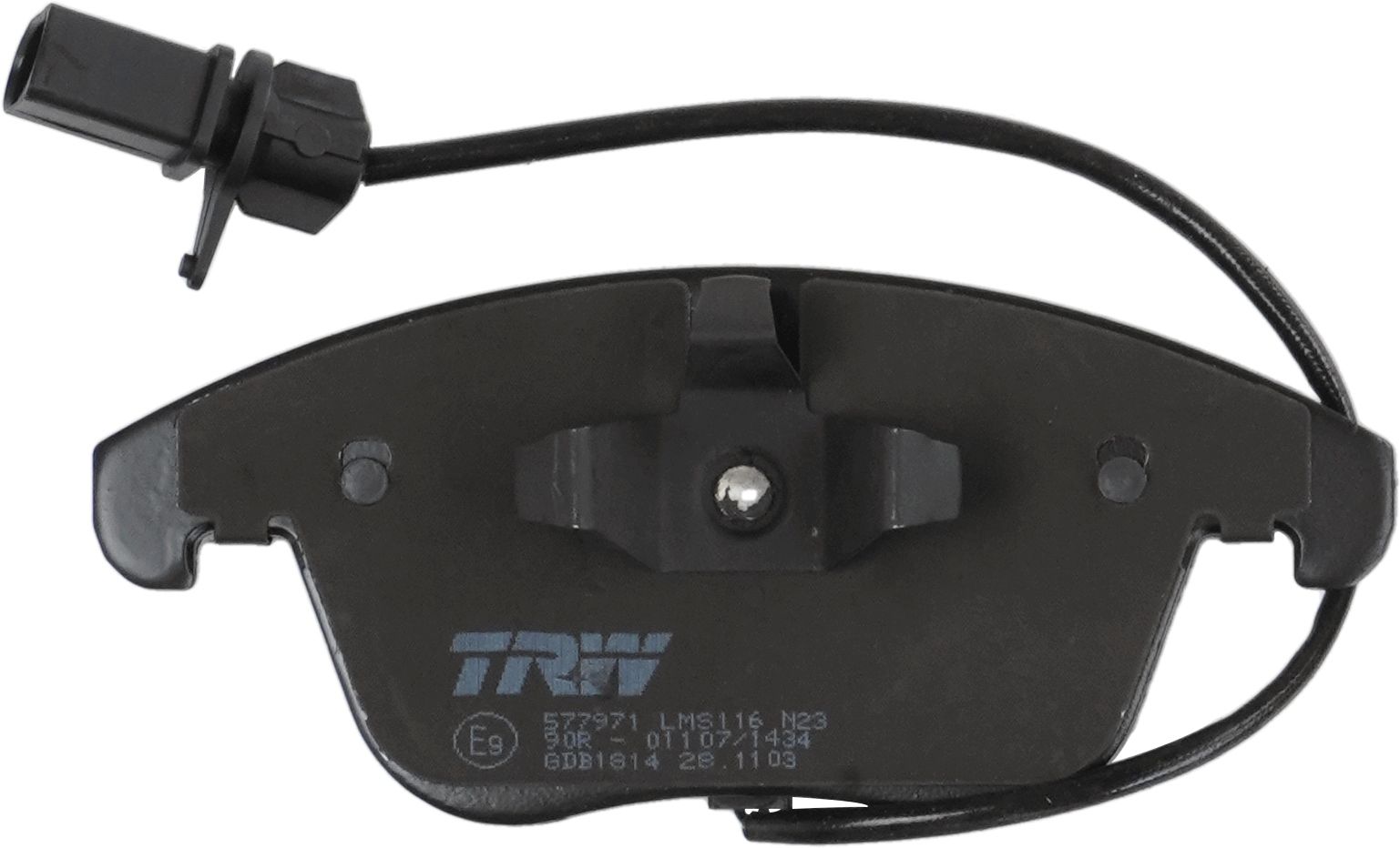 TRW GDB1814 - Bremsbelagsatz, Scheibenbremse