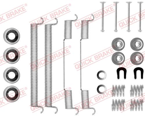 QUICK BRAKE 105-0543 - Zubehörsatz, Bremsbacken