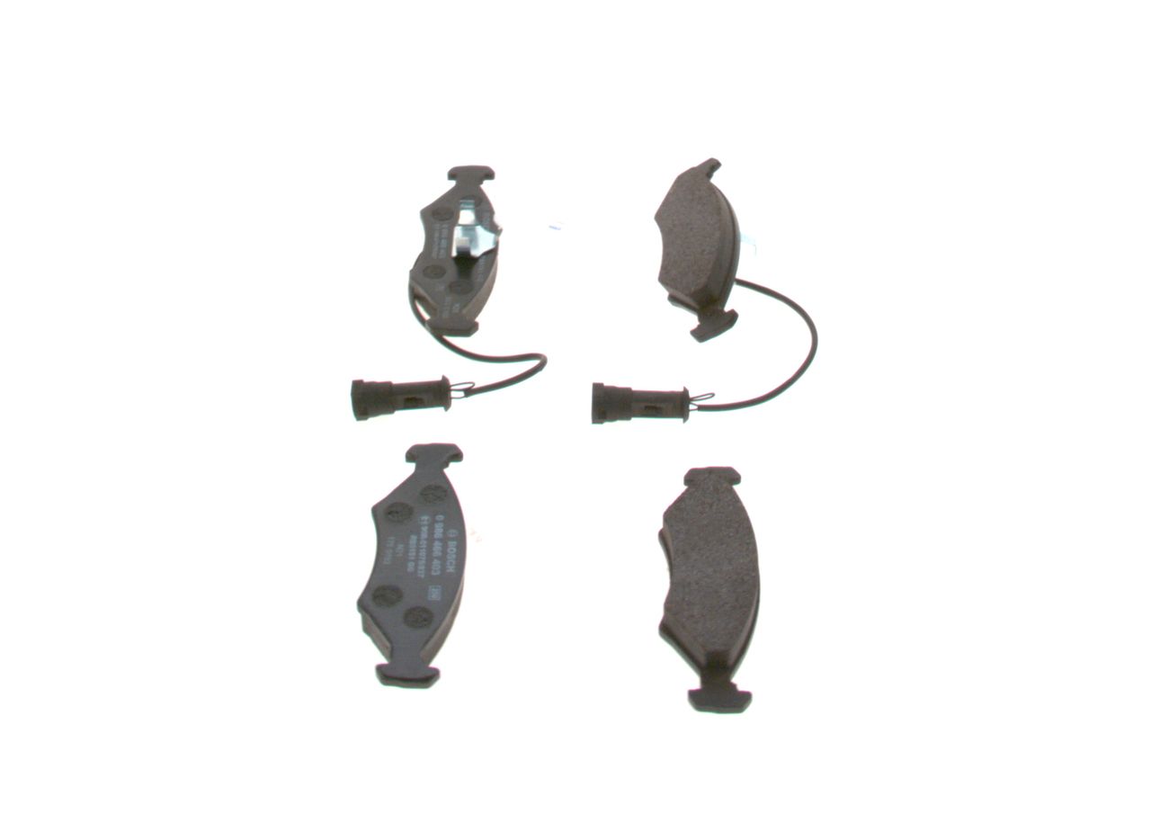 BOSCH 0 986 466 403 - Bremsbelagsatz, Scheibenbremse