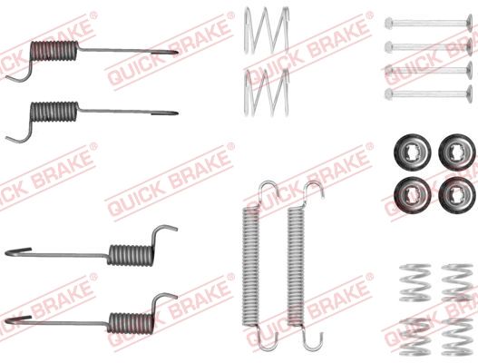 QUICK BRAKE 105-0046 - Zubehörsatz, Feststellbremsbacken