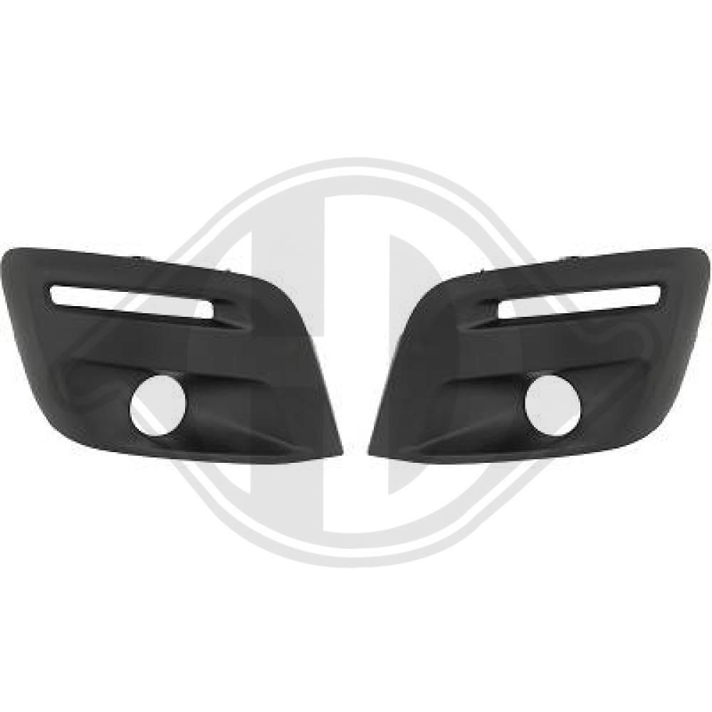 DIEDERICHS 4013949 - Lüftungsgitter, Stoßfänger