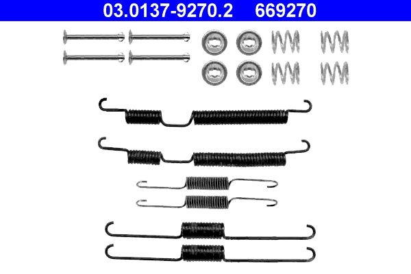 ATE 03.0137-9270.2 - Zubehörsatz, Bremsbacken