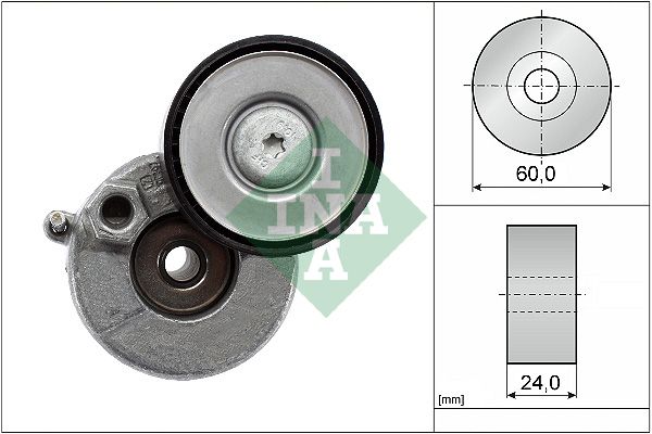 Schaeffler INA 534 0728 10 - Riemenspanner, Keilrippenriemen