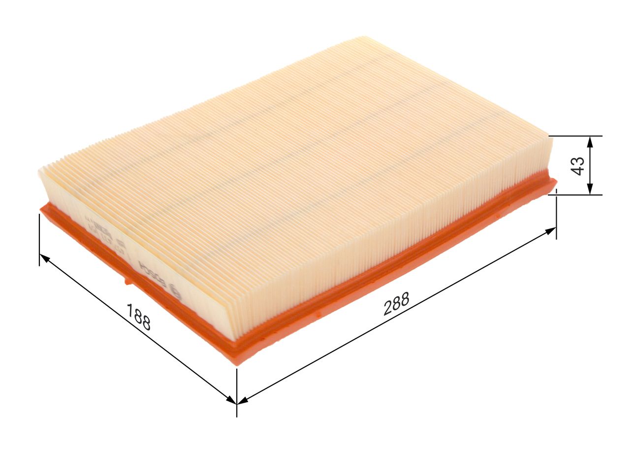 BOSCH 1 457 433 059 - Luftfilter