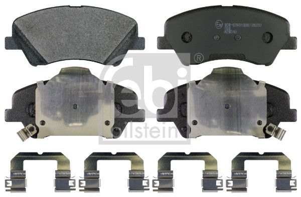 FEBI BILSTEIN 170635 - Bremsbelagsatz, Scheibenbremse