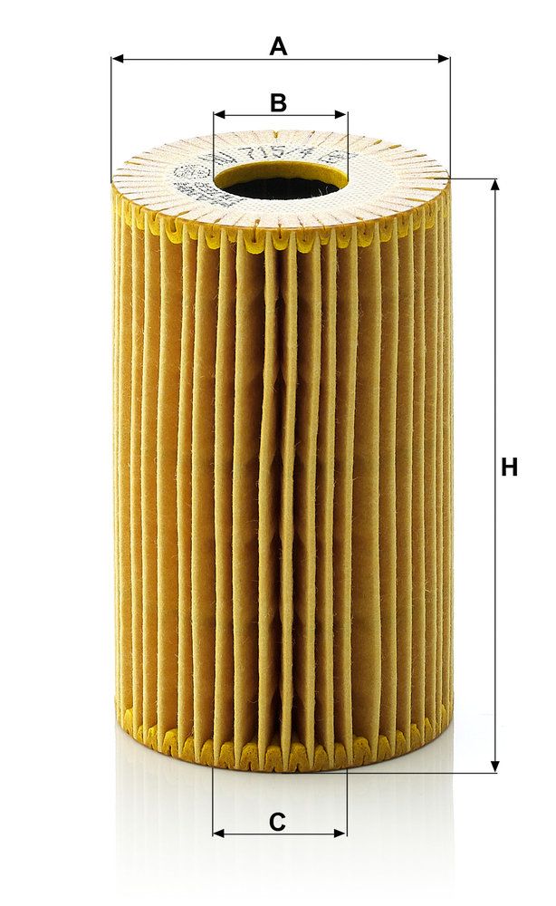 MANN-FILTER HU 715/4 x - Ölfilter