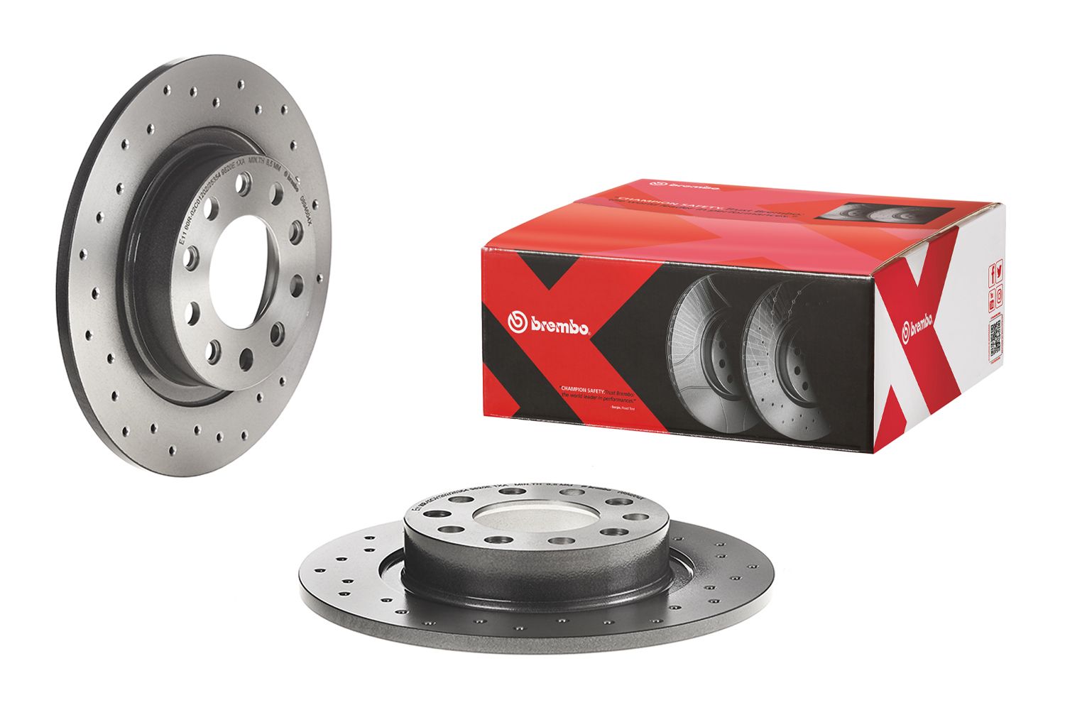 BREMBO 08.9460.4X - Bremsscheibe