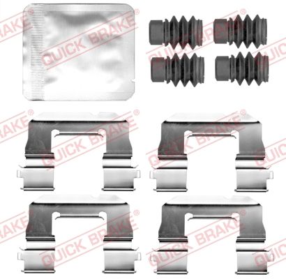 QUICK BRAKE 109-0157 - Zubehörsatz, Scheibenbremsbelag