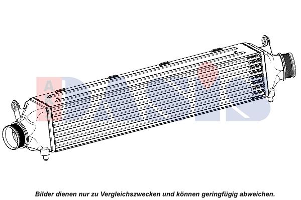AKS DASIS 047034N - Ladeluftkühler
