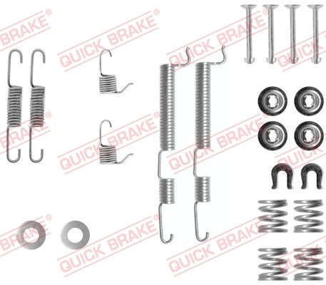 QUICK BRAKE 105-0765 - Zubehörsatz, Bremsbacken