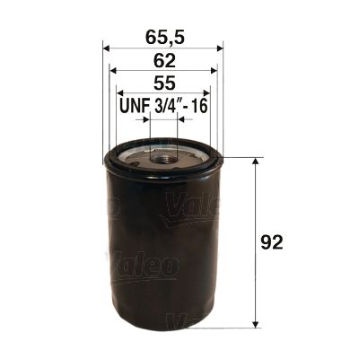 VALEO 586040 - Ölfilter