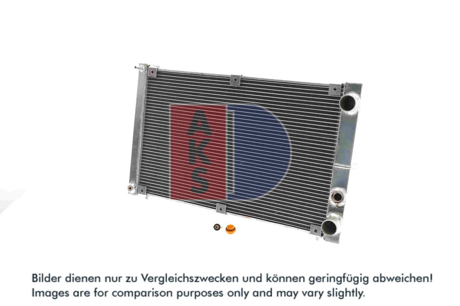 AKS DASIS 080016AL - Kühler, Motorkühlung