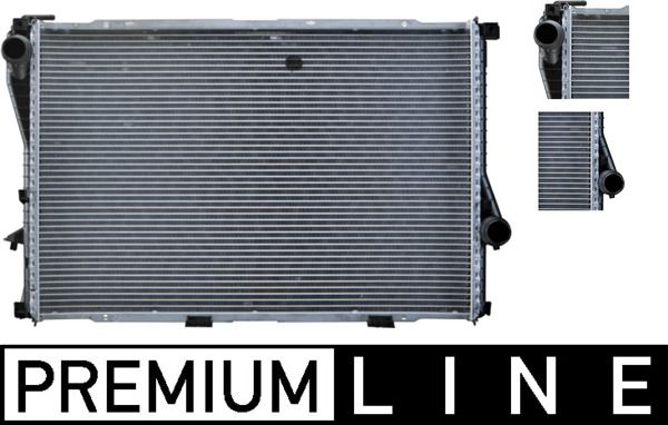 MAHLE CR 296 000P - Kühler, Motorkühlung