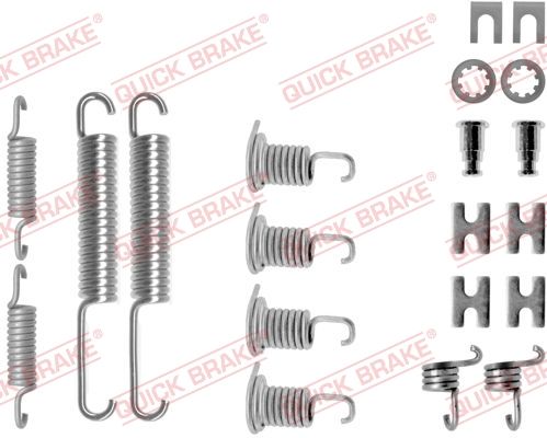 QUICK BRAKE 105-0702R - Zubehörsatz, Bremsbacken