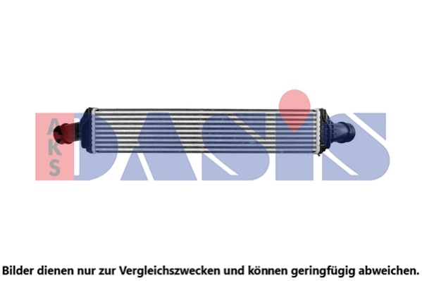 AKS DASIS 047048N - Ladeluftkühler