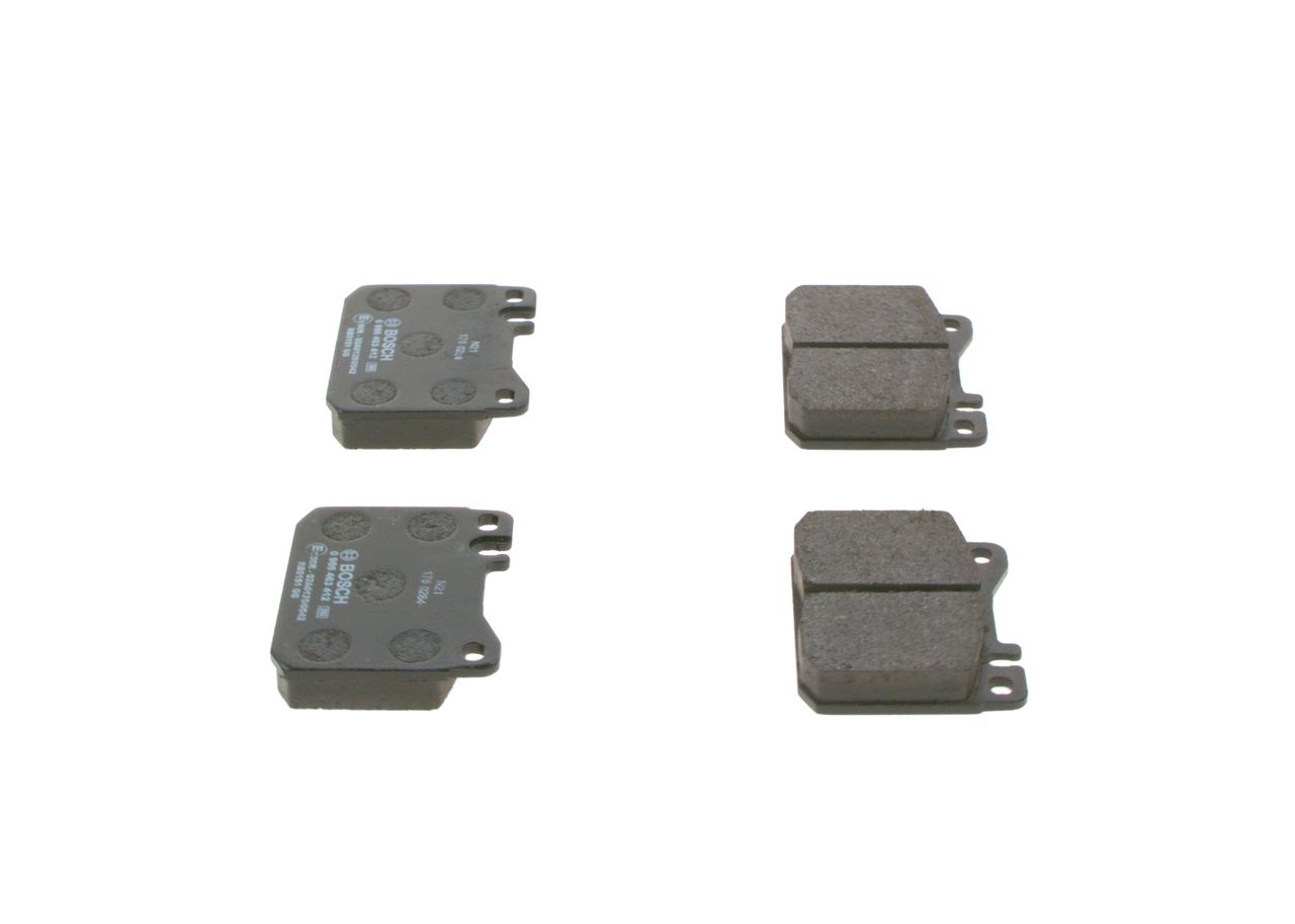 BOSCH 0 986 463 412 - Bremsbelagsatz, Scheibenbremse