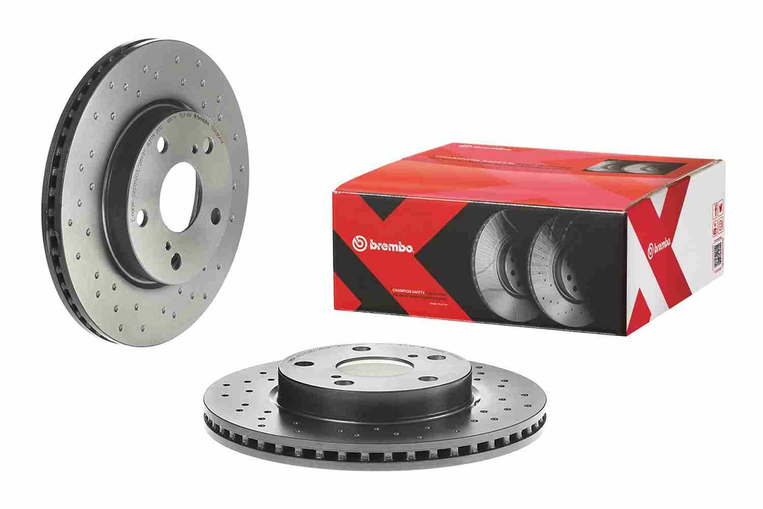 BREMBO 09.A864.1X - Bremsscheibe